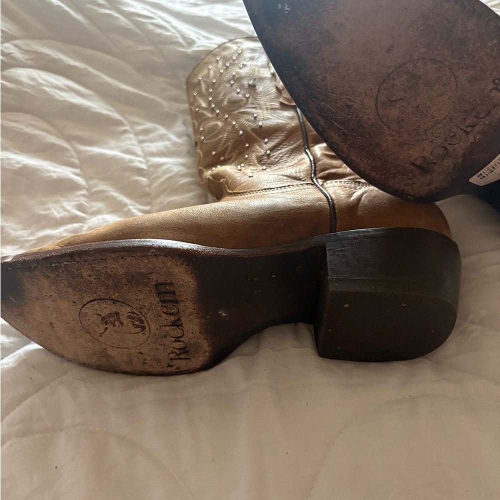 Rockport Women's Tan Leather Boots
